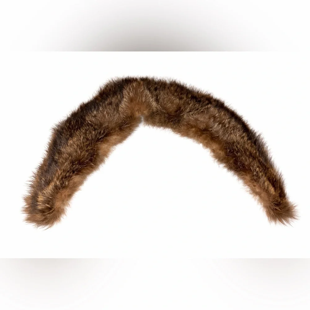 Real Mink Collar in Brown